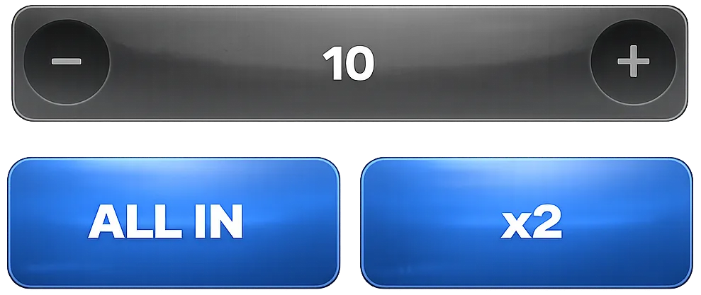 Tower Rush Bet button