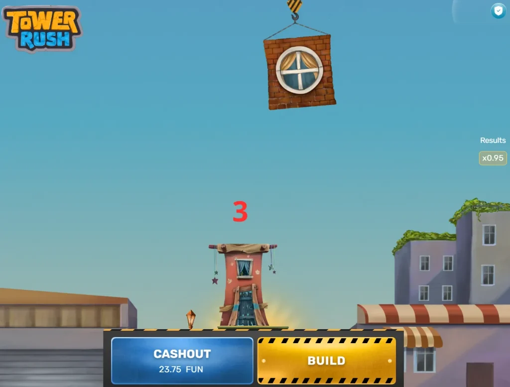 Tower Rush building the tower